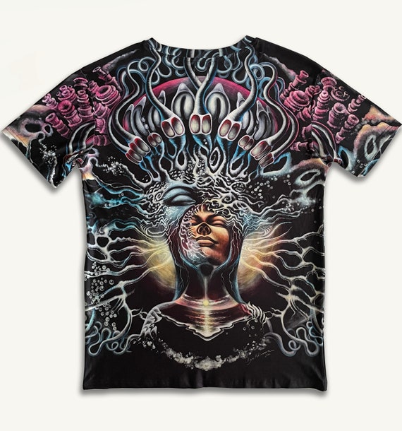 Trippy Uv-reactive T-shirt 