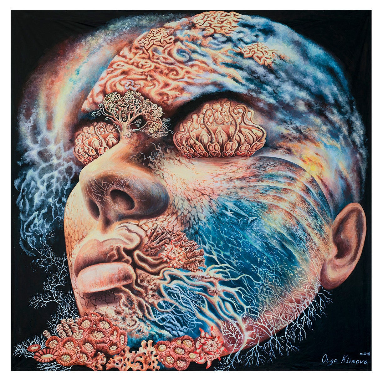 Gaia Alex Grey - Etsy, image size:1224x1224