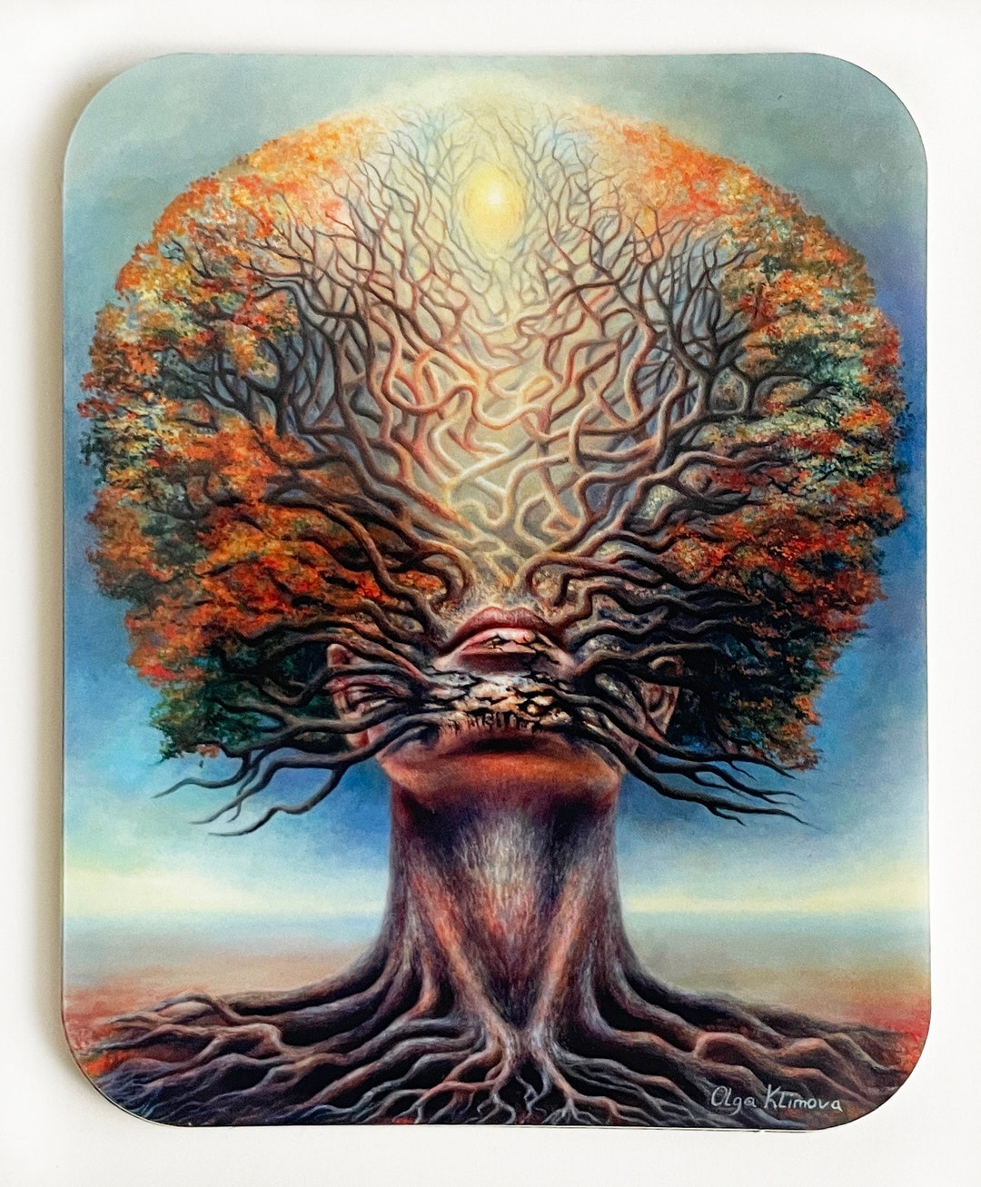 Vinyl Coated Sticker “bodhi Tree”, 4