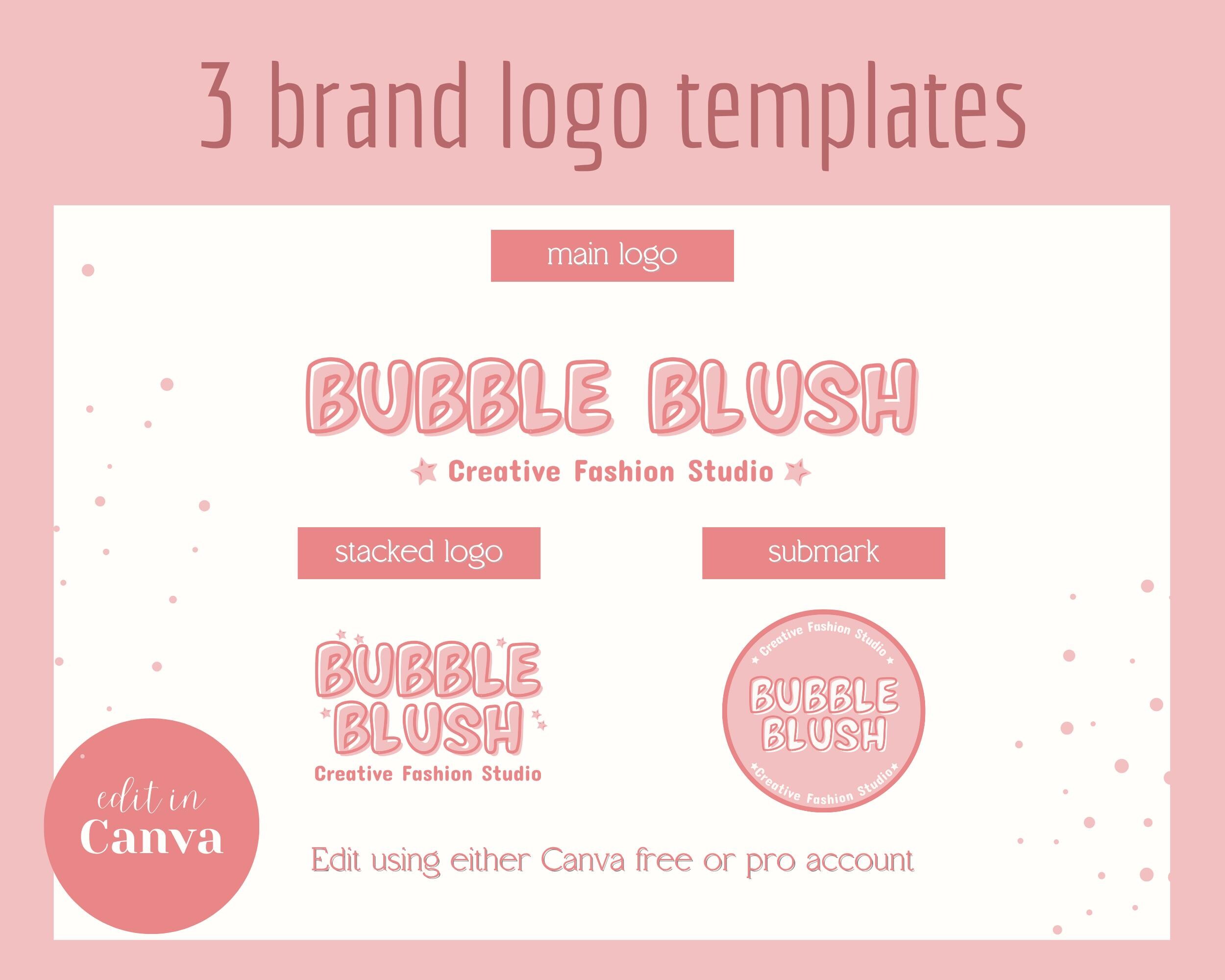 Editable Logo Design for Small Business Logo Template for Diy Logo ...