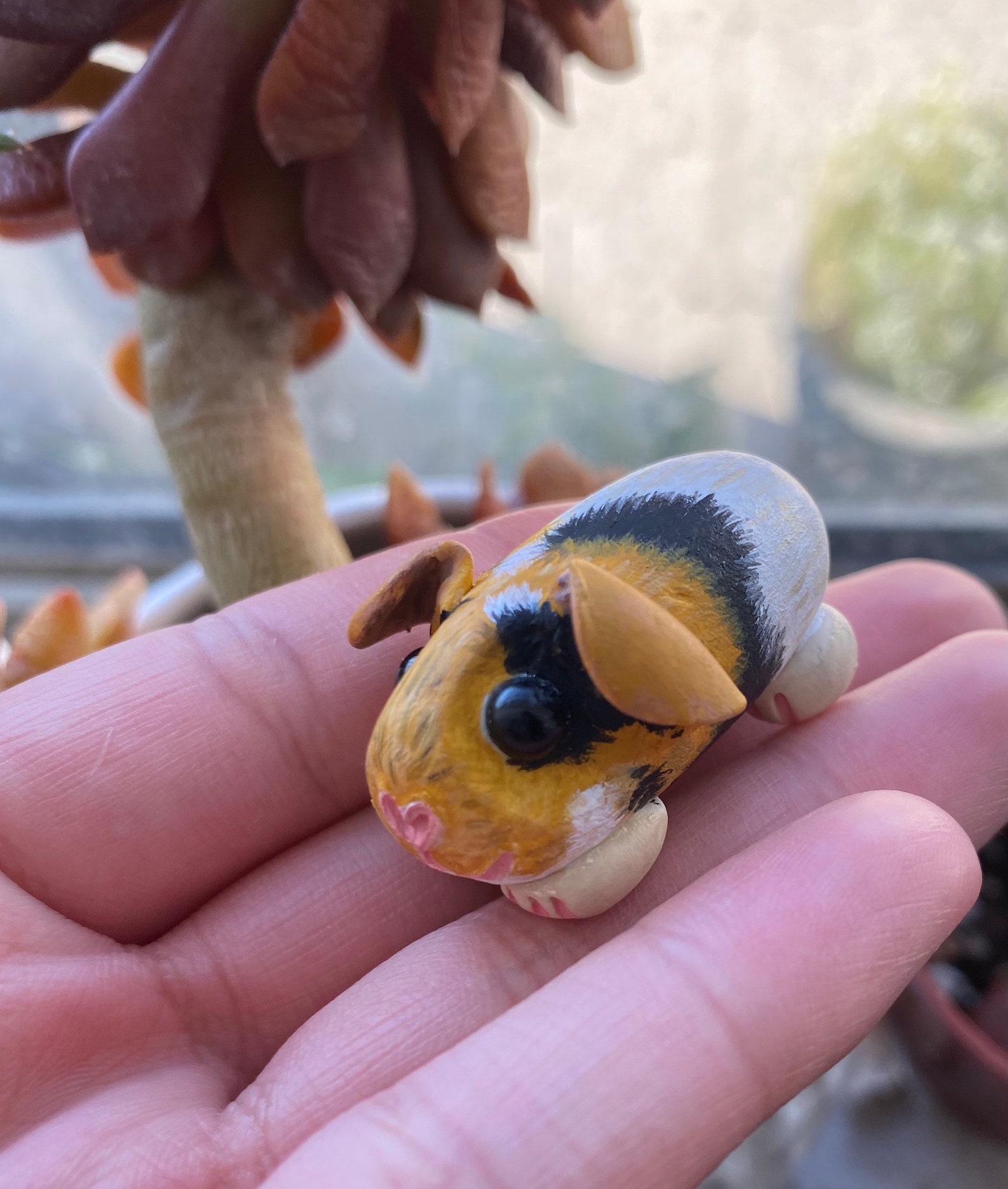 Custom guinea pigs polymer clay guinea pig custom figurine Etsy