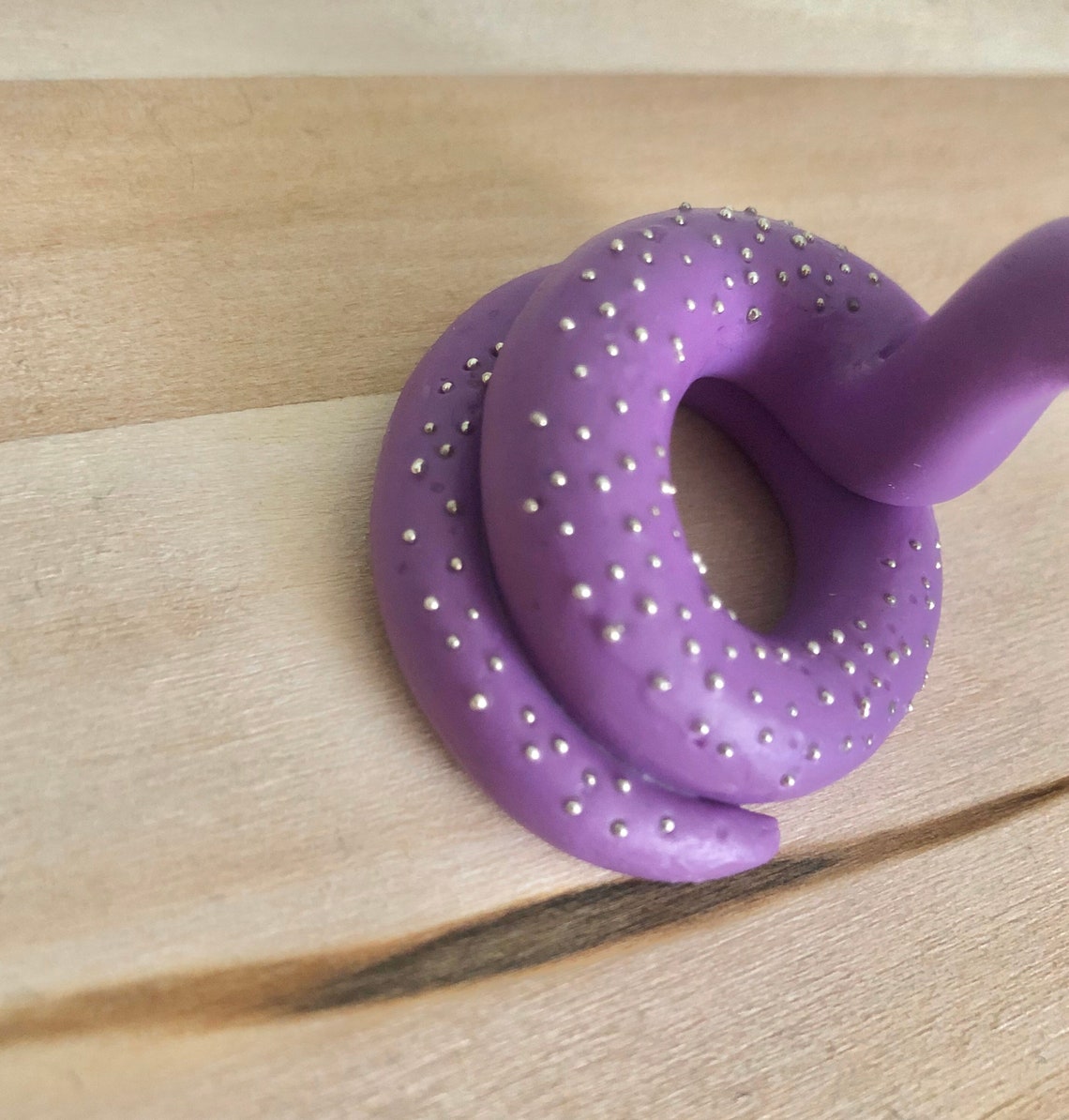 Polymer Clay Studded Snake Etsy