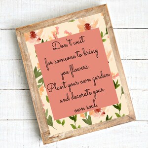 Printable Springtime Wall Art