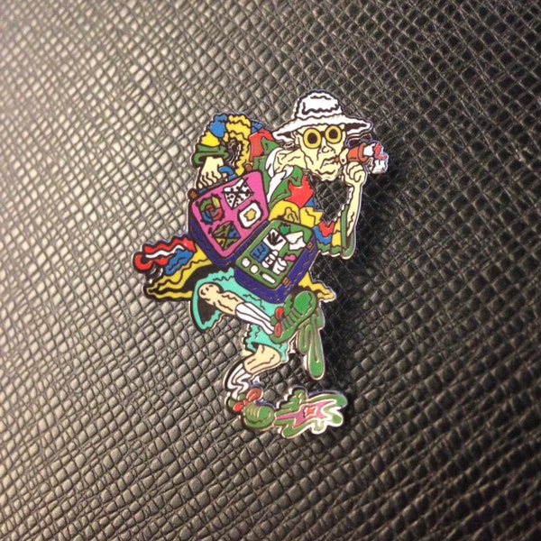 Fear & Loathing "Hunter S. Thompson v.2" Pin by Oliver Scott