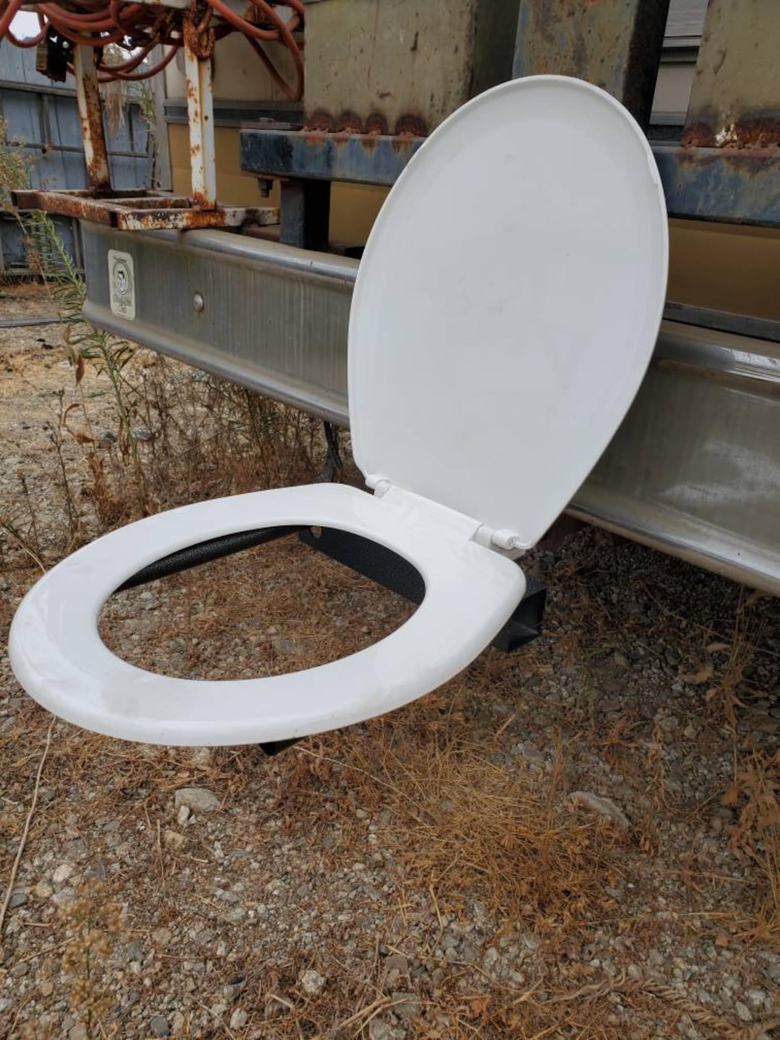 Trailer hitch toilet seat holder Etsy