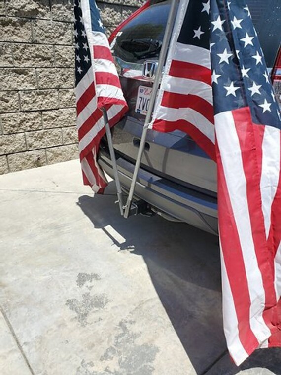hitch flag pole holder