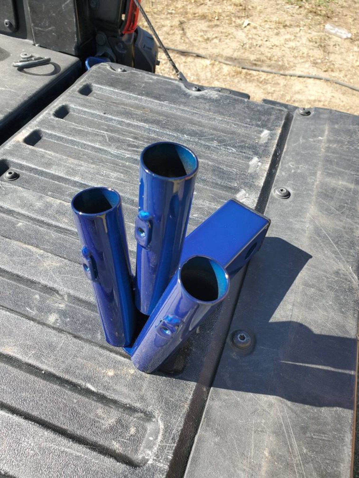 Trailer hitch flag mount candy coated powder coating Etsy