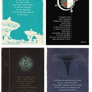 30 Days collection of illustrated science and nature poetry image 4