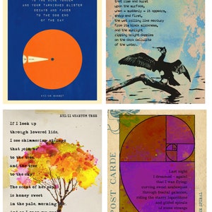 30 Days collection of illustrated science and nature poetry image 3