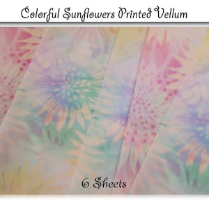 Premium Printed Vellum Sheets