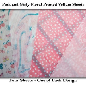 Premium Printed Vellum Sheets