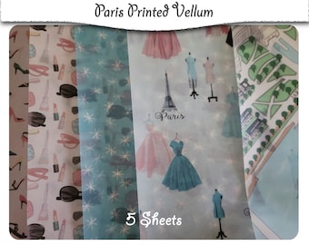 Premium Printed Vellum Sheets