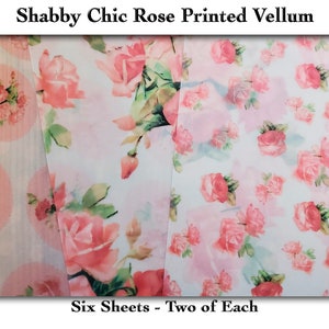 Premium Printed Vellum Sheets
