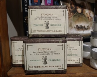 Fangorn, Medieval Handcrafted Cold Process Soap, 4 oz Bar