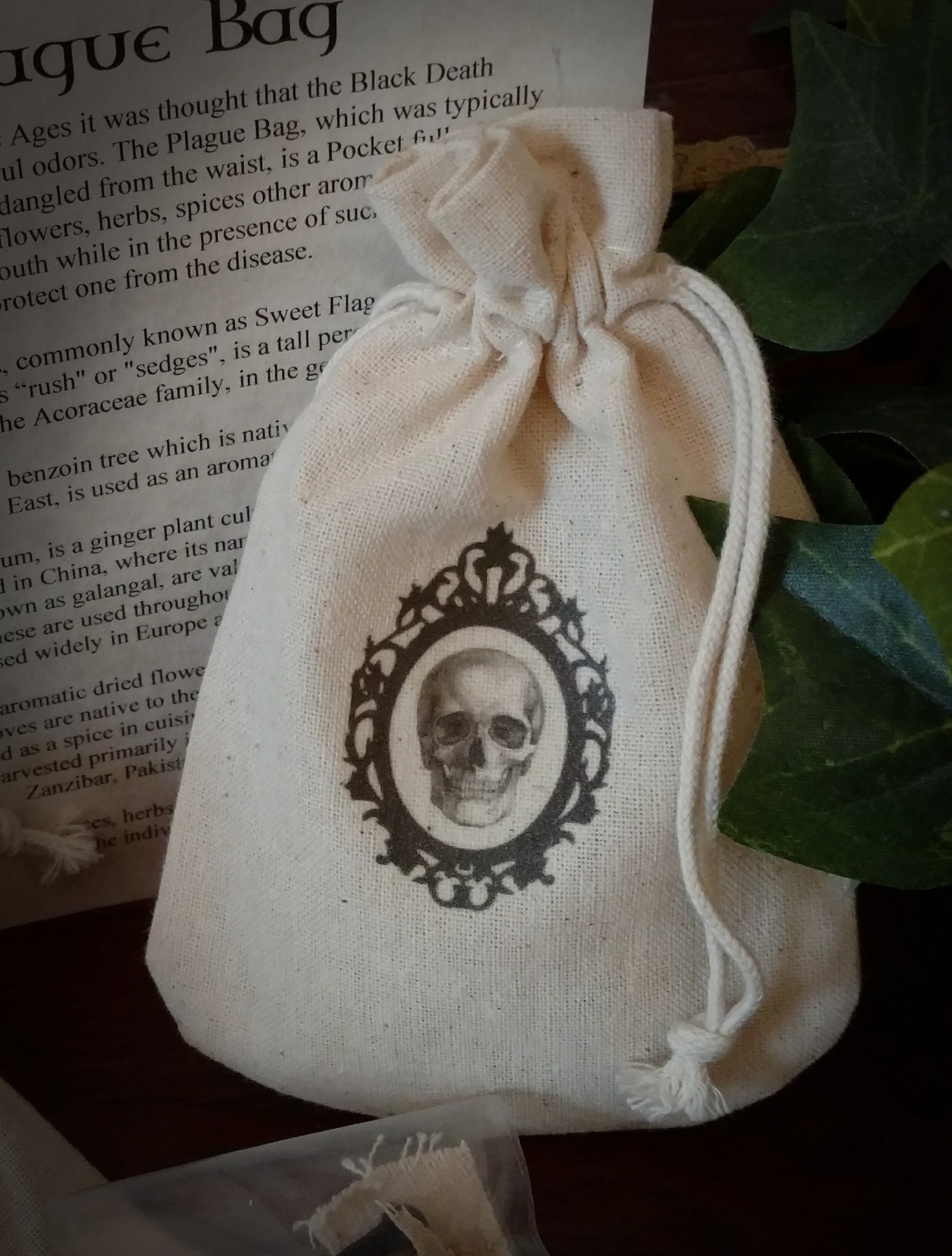 Plague Bag Pocket Full of Posies Etsy