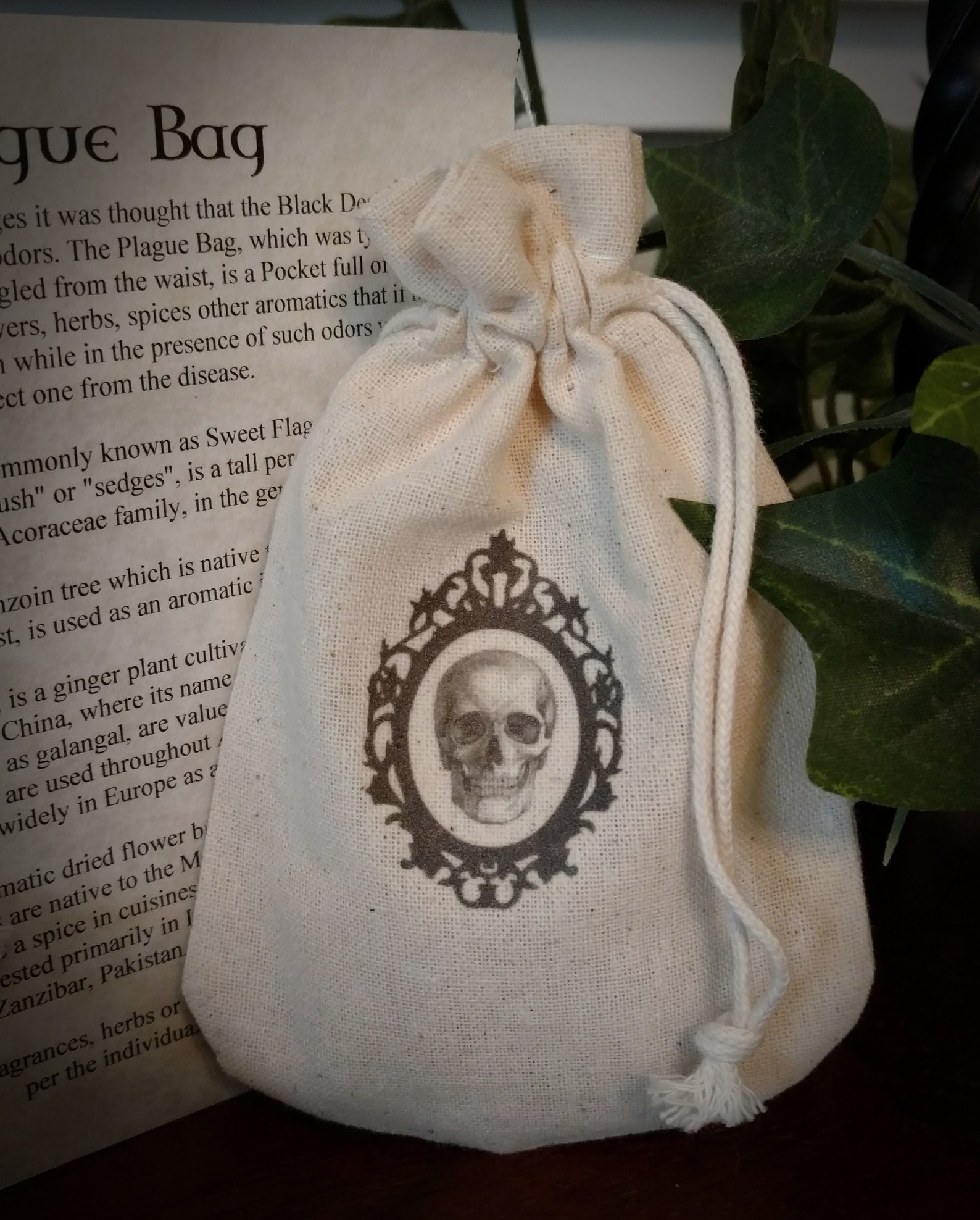 Plague Bag Pocket Full of Posies Etsy
