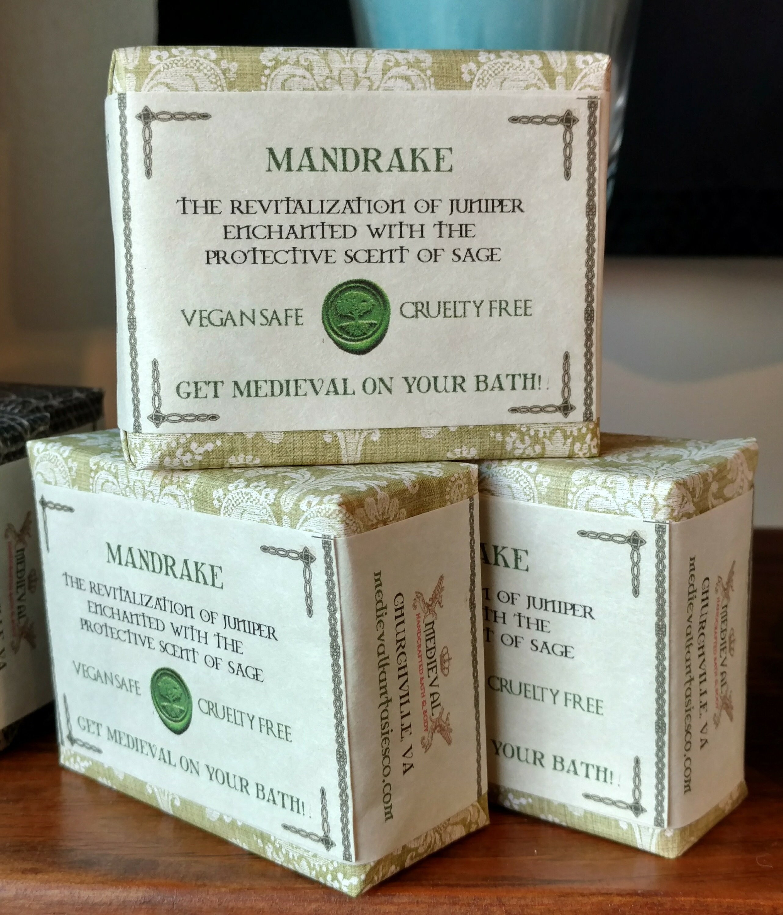 Mandrake Medieval Handcrafted Cold Process Soap Juniper and Etsy