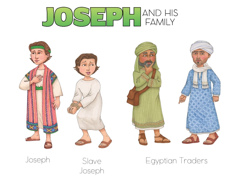 Joseph and His Family Etsy