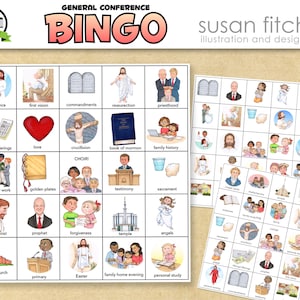 Juego de bingo de la Conferencia General SUD