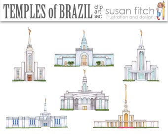 LDS Temples of BRAZIL