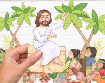 Teaching Other Sheep, digital graphics for Third Nephi