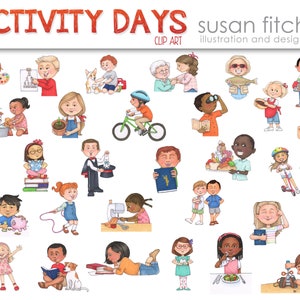 LDS Activity Days Clip Art