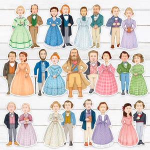 Héroes de la fe: Imágenes prediseñadas de la historia de la Iglesia SUD