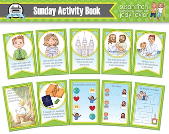 Libro di attività tranquille della domenica