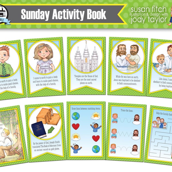 Lds Quiet Book - Etsy