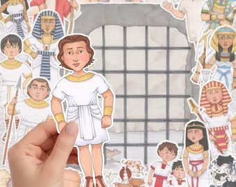 Giuseppe in Egitto storia biblica stampabile