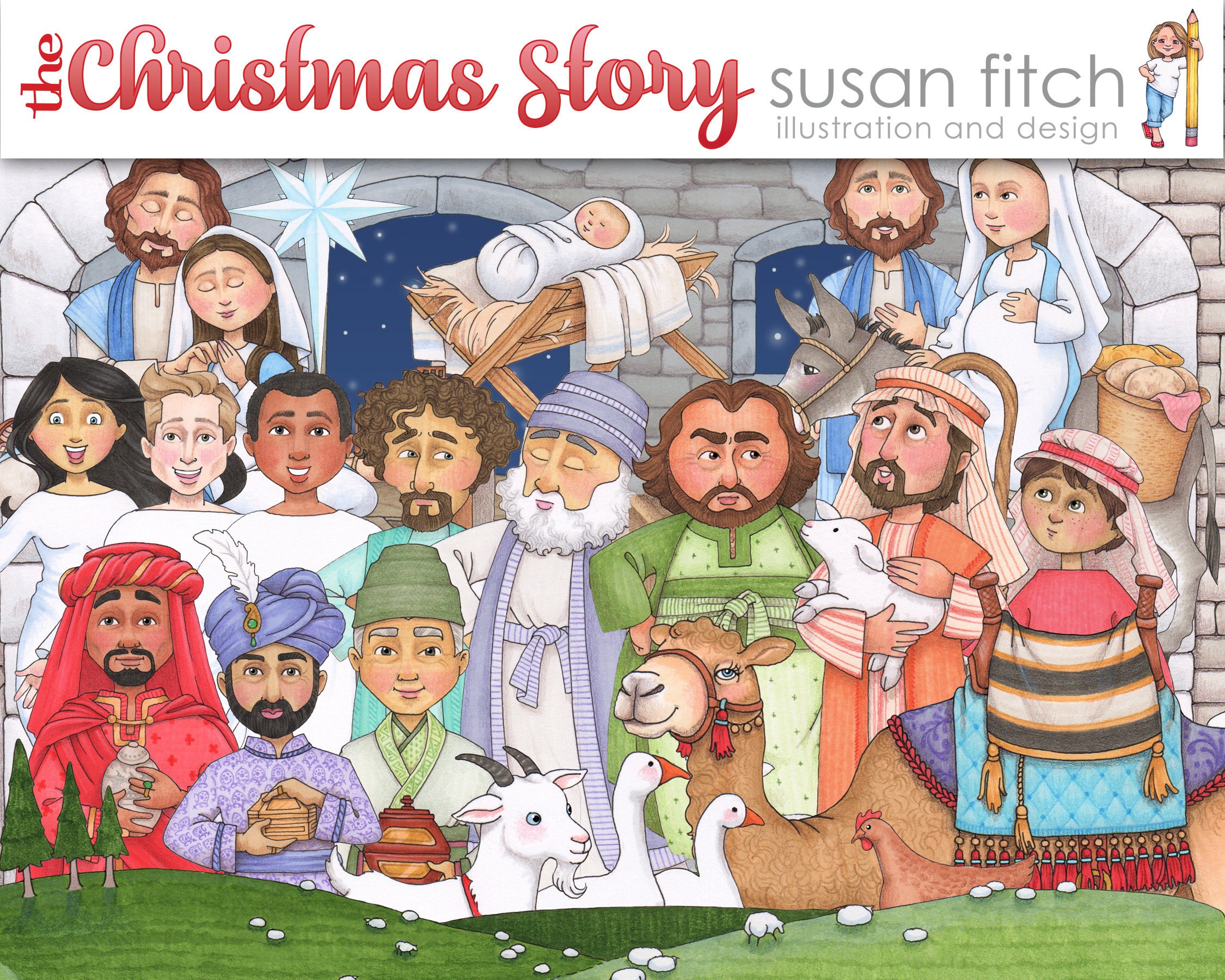The Christmas Story Clip Art Set Etsy UK