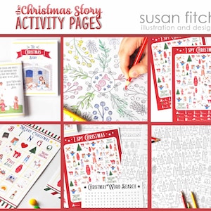 Christmas Story Activity Pages