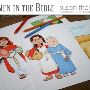 Women in the Bible Clip Art collection