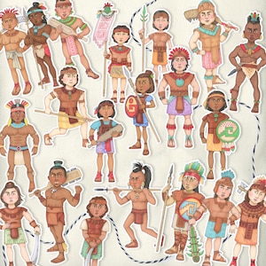 Gráficos imprimibles de los GUERREROS del Libro de Mormón