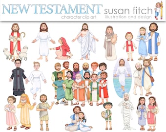 New Testament character clip art