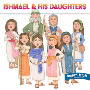 Set di clip art Ishmael e le sue figlie