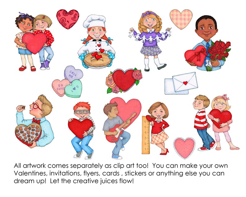 Valentines & Clip art image 4