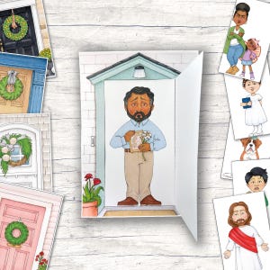 Discípulos de Puerta, una actividad del Tiempo de Canto de la Primaria sobre compartir el Evangelio