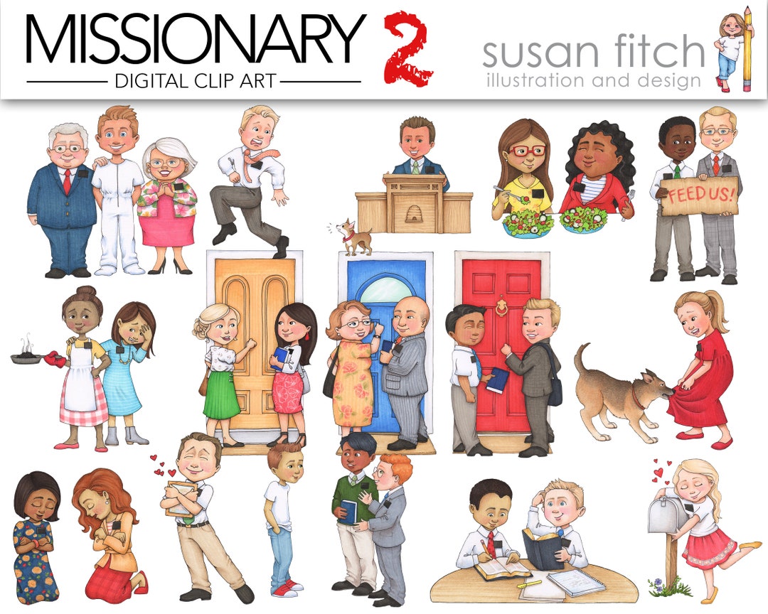MISSIONARY 2 Clip Art - Etsy