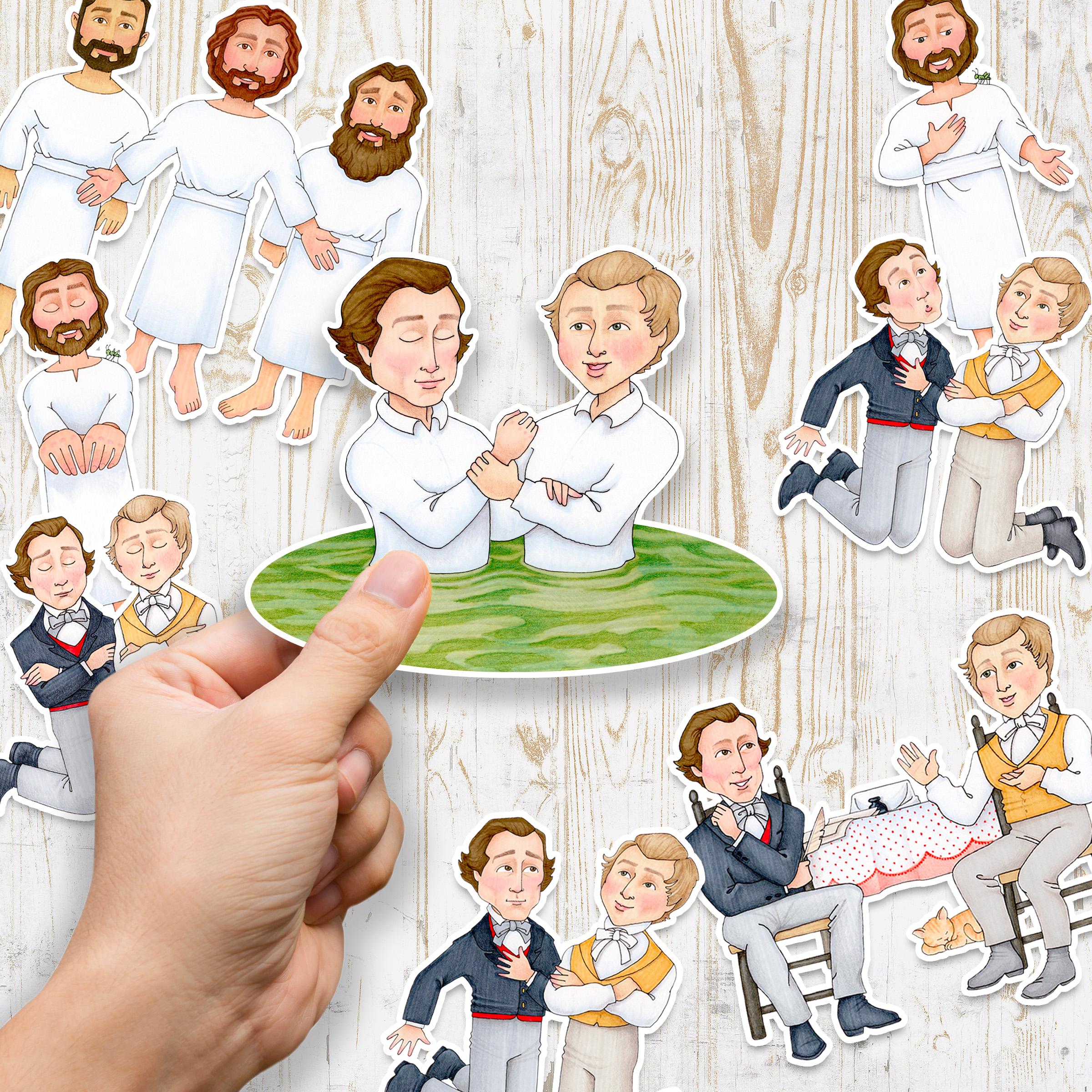 LDS Priesthood Restoration Printable and Clip Art - Etsy