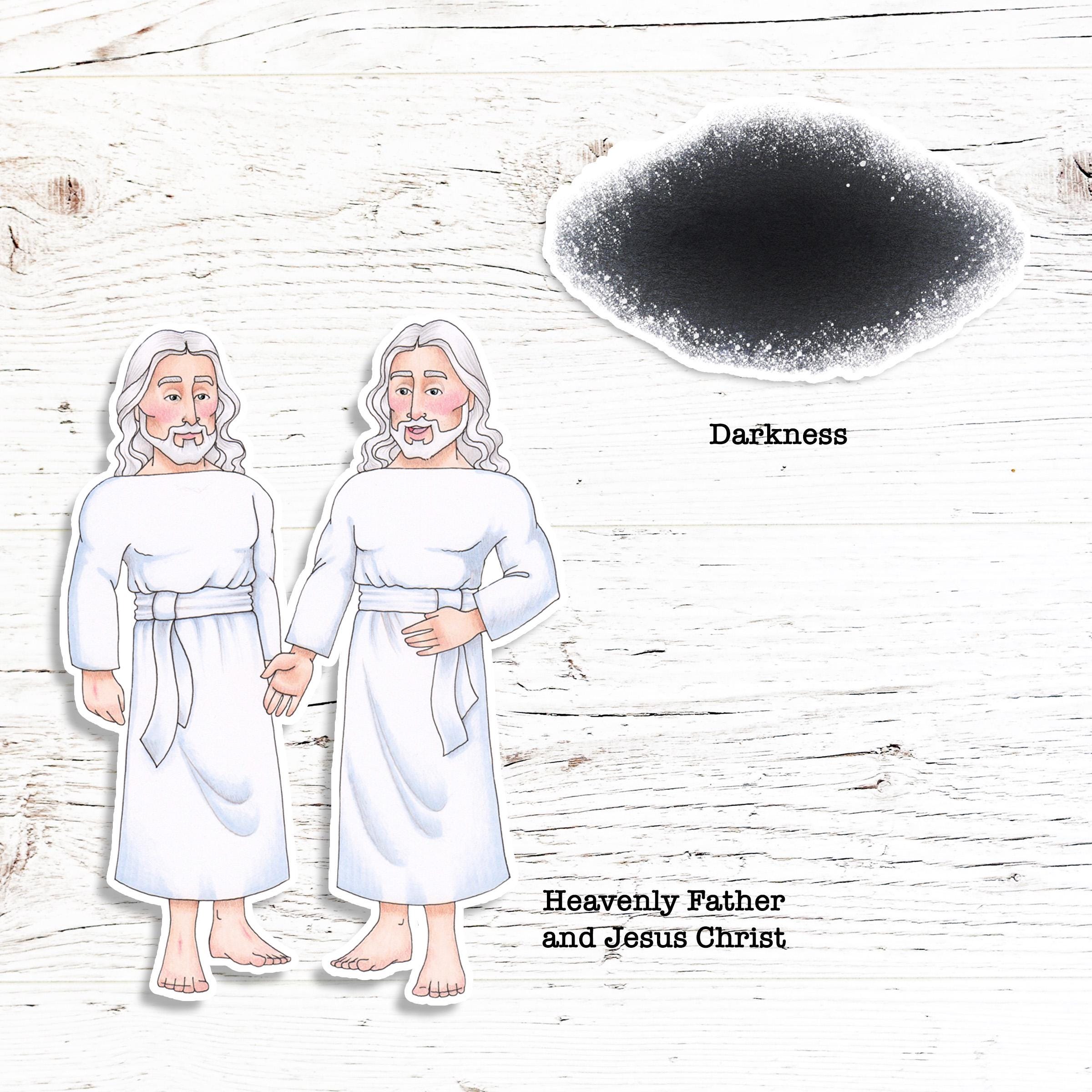 Joseph Smith's First Vision Clip Art Set - Etsy