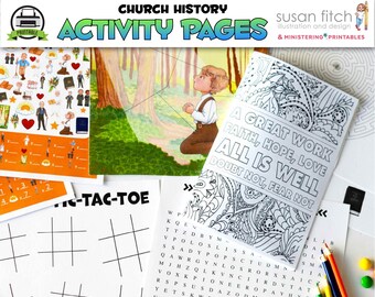 Pagine di attività di storia della Chiesa stampabili