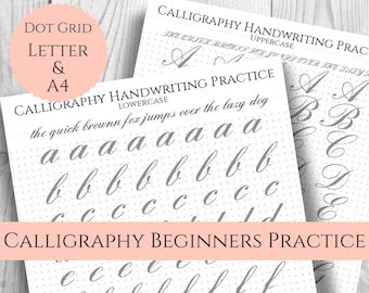 handwriting practice etsy