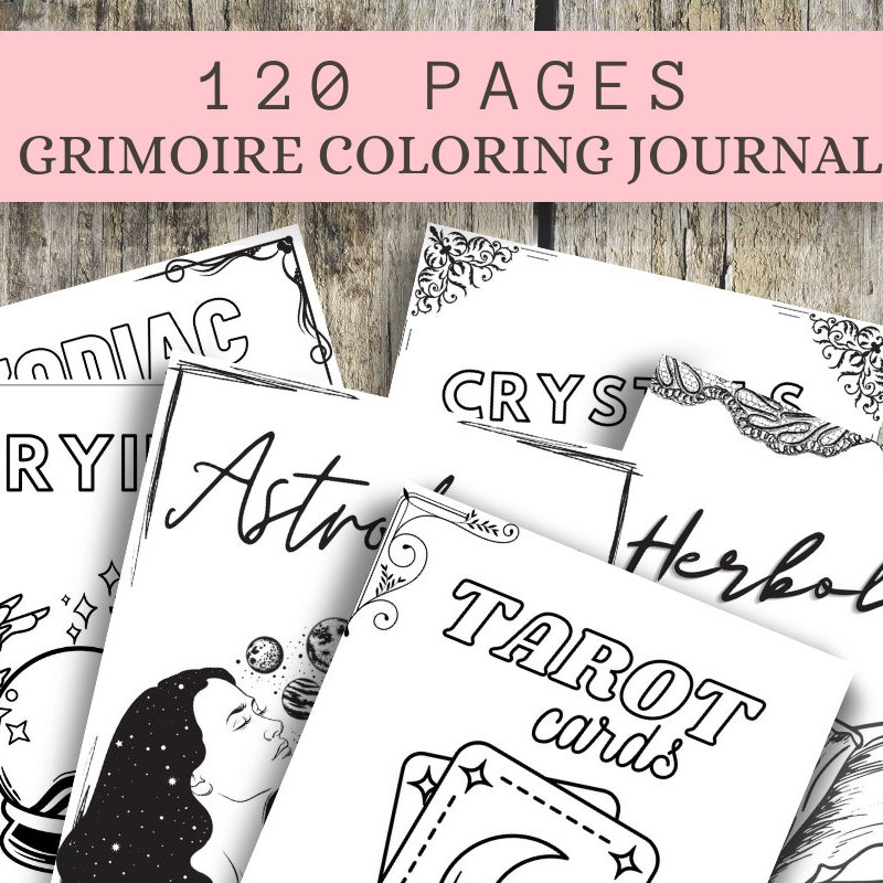 Pagan Coloring Page - Etsy