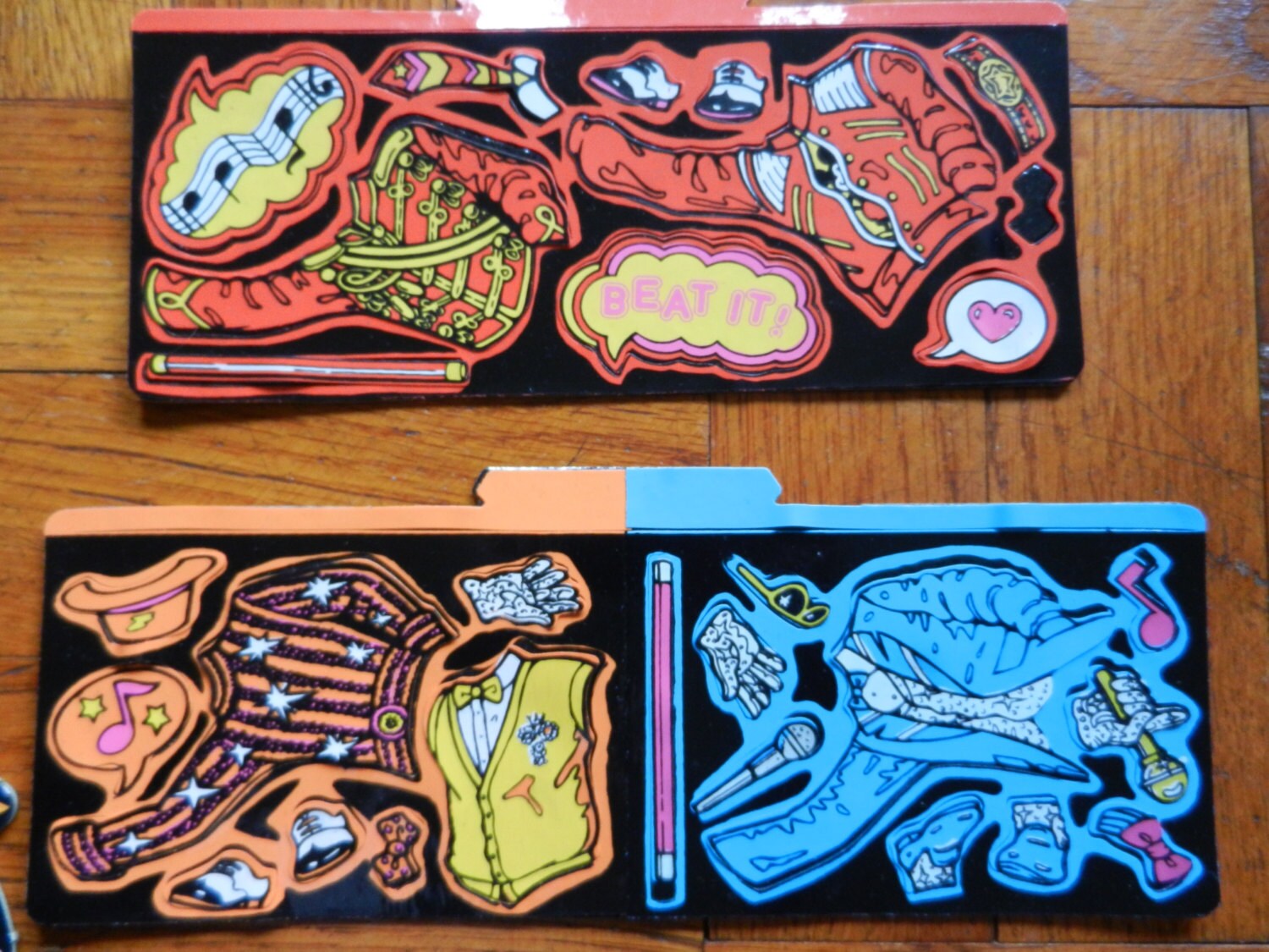 Awesome 80's Michael Jackson Colorform Set - Etsy