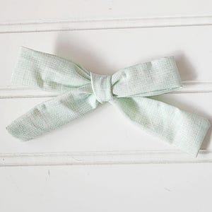 Mint Lines Schleifen-Haarspange, RUBY Bow