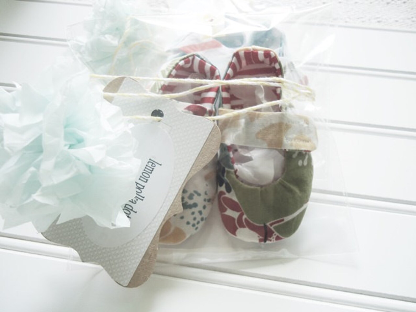 ballet flat slippers - pink chevron {size 3 months} ballet flat slippers - pink chevron {size 3 months}