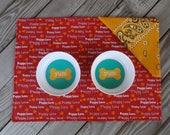 Pet dish placemat, quilted fabric mat, handmade placemat, pet dish placemat, pet decor, dog placemat, FREE bandana