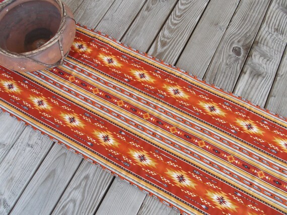 Poppies table runner sideboard runner 73 inches handmade table runner quilted fabric runner poppy print
