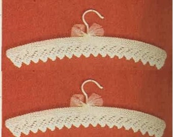 Knitting HANGER Cover PATTERN Baby Hanger Pattern Baby Shower Favor Crochet Hangers Pattern Instant Download
